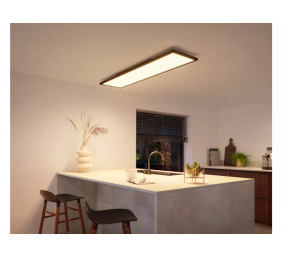 Philips Hue Aurelle rectangular panel light, Black, 120 x 30 cm | 2200-6500 Hue White Ambiance