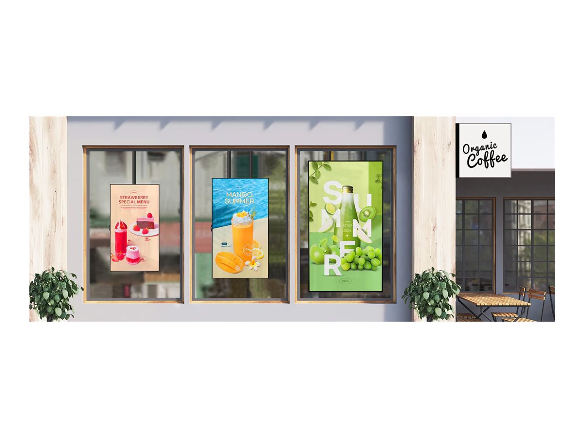 LG Window Facing Display | 49XS4P-B | 49 " | Landscape/Portrait | 24/7 | webOS | 8 ms