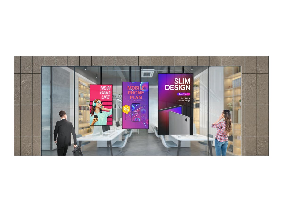 LG Window Facing Display | 49XS4P-B | 49 " | Landscape/Portrait | 24/7 | webOS | 8 ms
