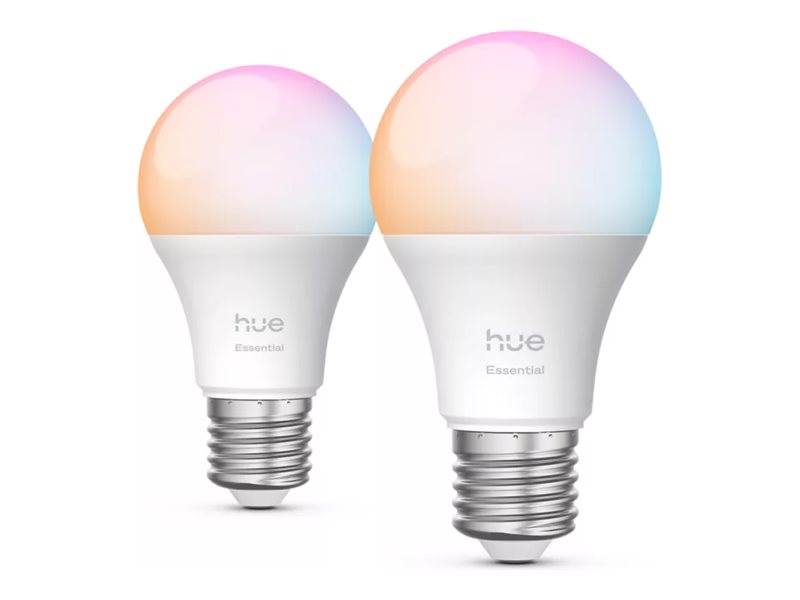 Philips Hue E WCA 806 A60 2P EU | E27 | 8 W | Bluetooth, Zigbee