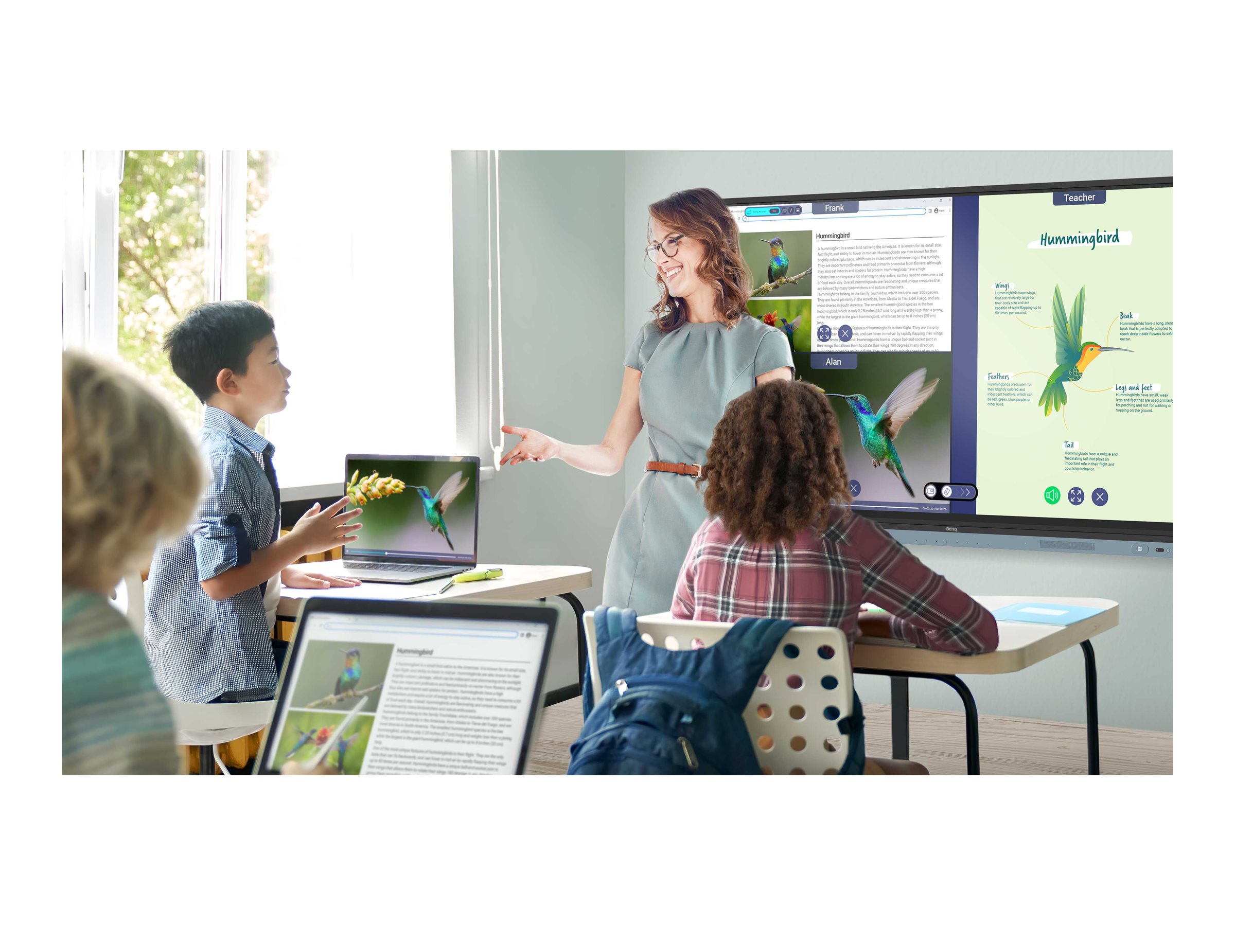 Benq RM7504 | Interactive Flat Panel | 75 " | 450 cd/m² | Landscape | Android | Wi-Fi | 50000:1 | 8 ms