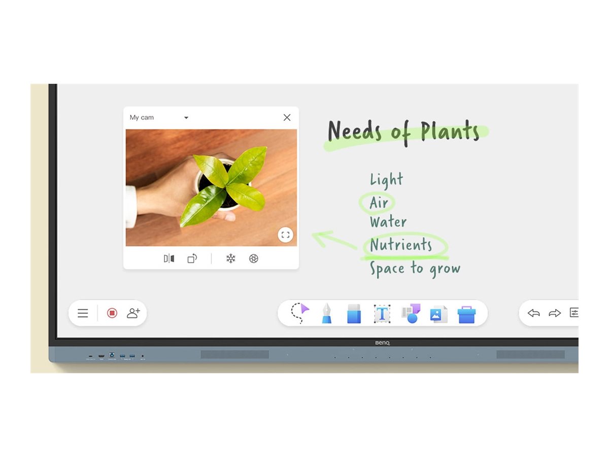 Benq RM7504 | Interactive Flat Panel | 75 " | 450 cd/m² | Landscape | Android | Wi-Fi | 50000:1 | 8 ms