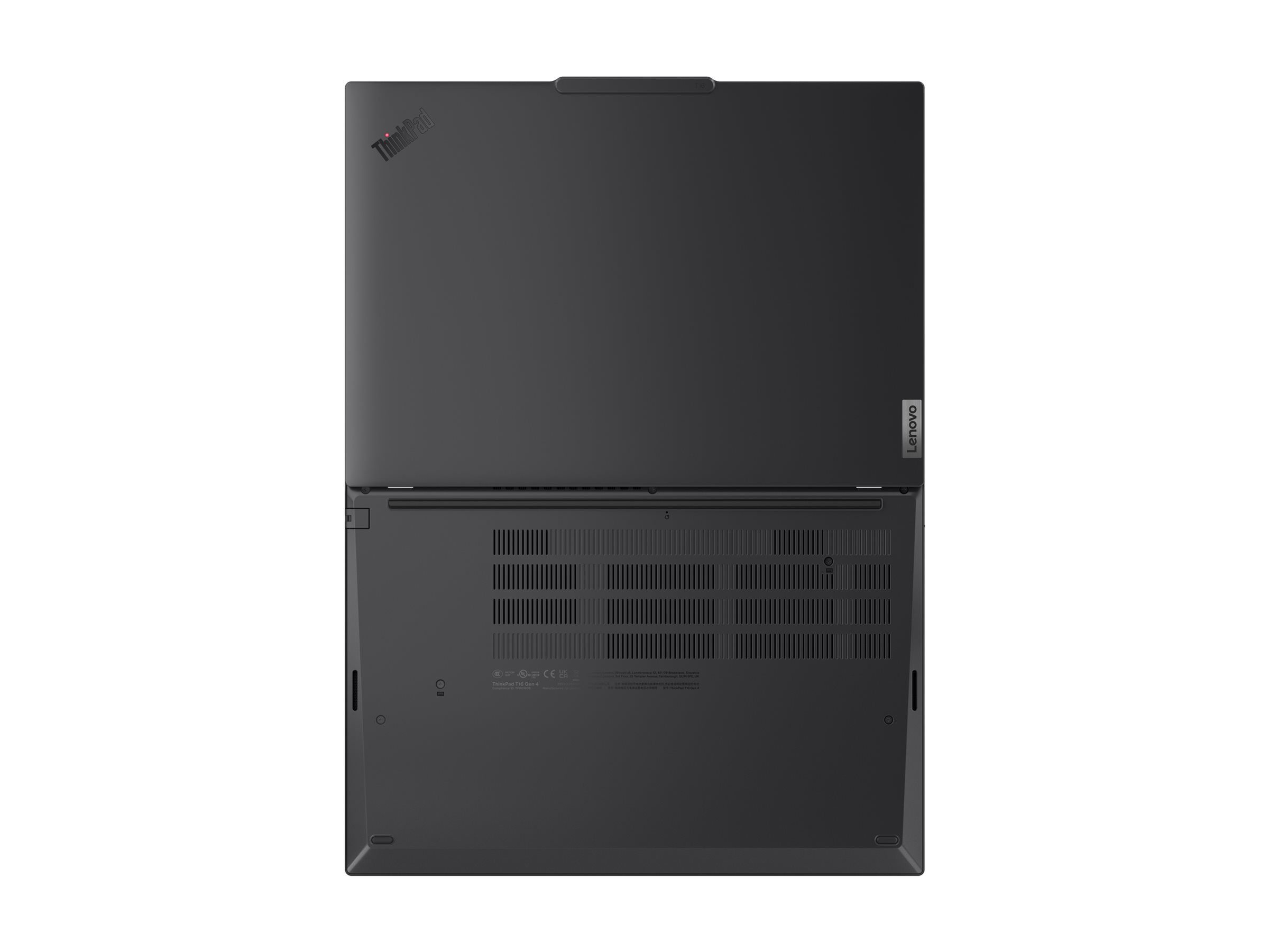 Lenovo ThinkPad T16 G4 Intel | Black | 16 " | IPS | WUXGA | 1920 x 1200 pixels | Anti-glare | Intel Core Ultra 5 | 228V | 32 GB | Soldered LPDDR5X | Solid-state drive capacity 512 GB | Intel Arc Graphics 130V | Windows 11 Pro | 802.11be | Bluetooth versio