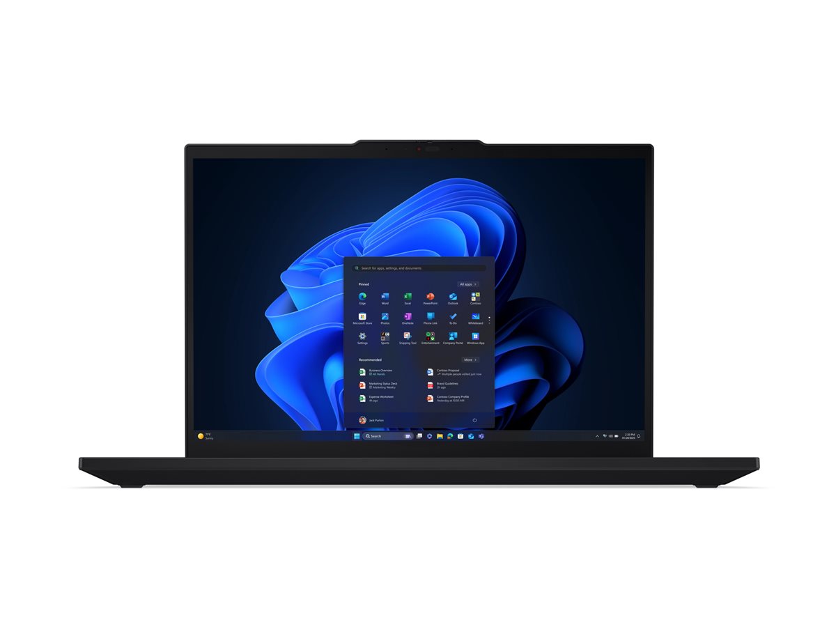 Lenovo ThinkPad T16 G4 Intel | Black | 16 " | IPS | WUXGA | 1920 x 1200 pixels | Anti-glare | Intel Core Ultra 7 | 258V | 32 GB | Soldered LPDDR5X | Solid-state drive capacity 512 GB | Intel Arc Graphics 140V | Windows 11 Pro | 802.11be | Bluetooth versio