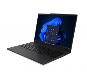 Lenovo ThinkPad T16 G4 Intel | Black | 16 " | IPS | WUXGA | 1920 x 1200 pixels | Anti-glare | Intel Core Ultra 7 | 258V | 32 GB | Soldered LPDDR5X | Solid-state drive capacity 512 GB | Intel Arc Graphics 140V | Windows 11 Pro | 802.11be | Bluetooth versio