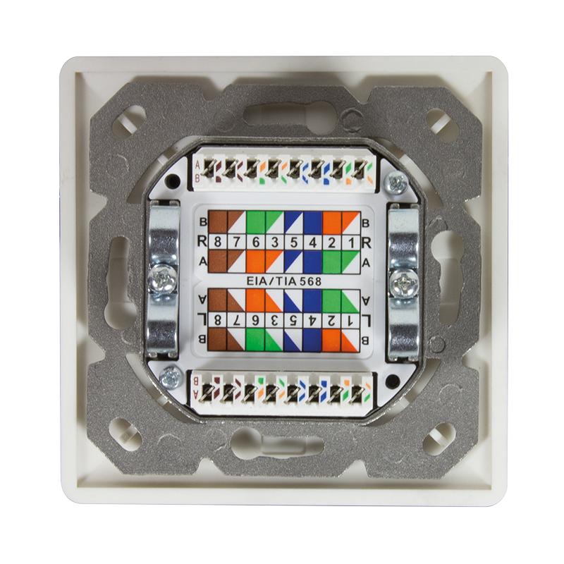 Logilink | Cat.6A Wall Outlet STP | NP0124