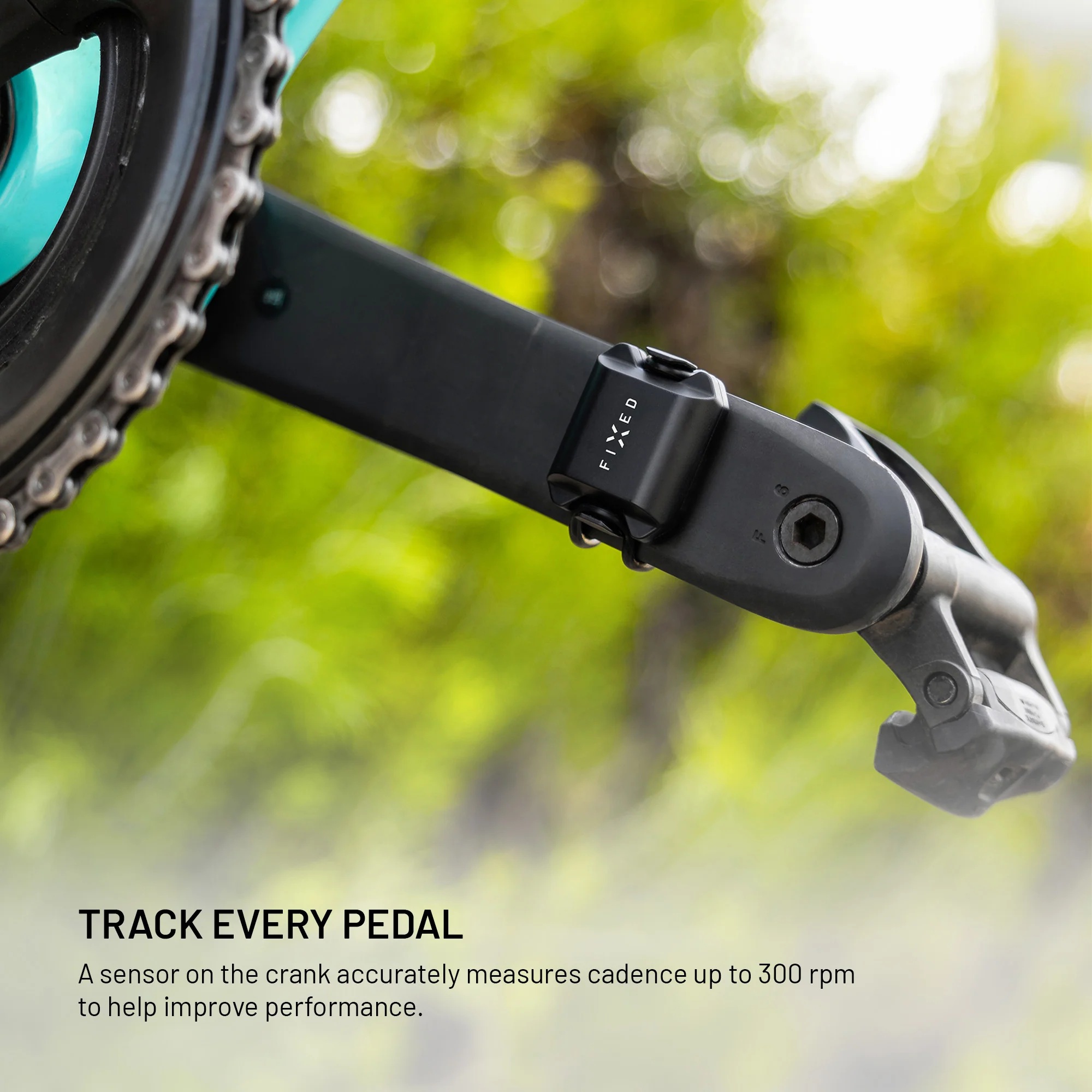 Fixed | Cadence/Speed Sensor Spin | Bluetooth | Black