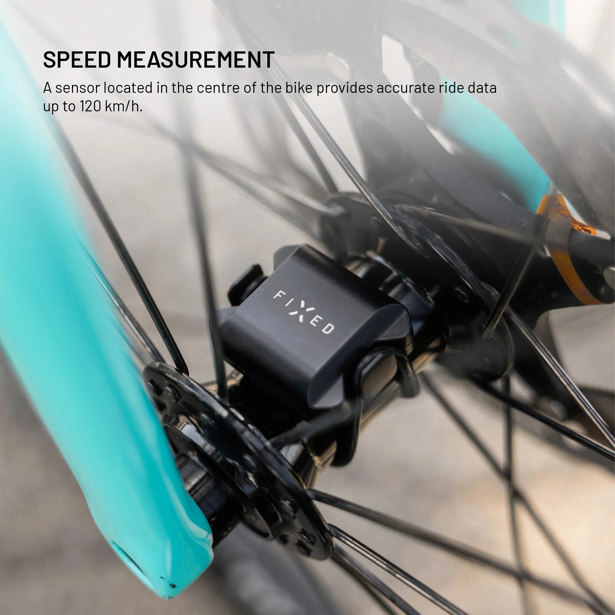 Fixed | Cadence/Speed Sensor Spin | Bluetooth | Black