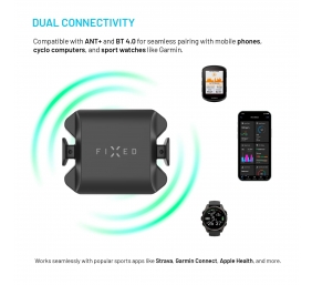 Fixed | Cadence/Speed Sensor Spin | Bluetooth | Black