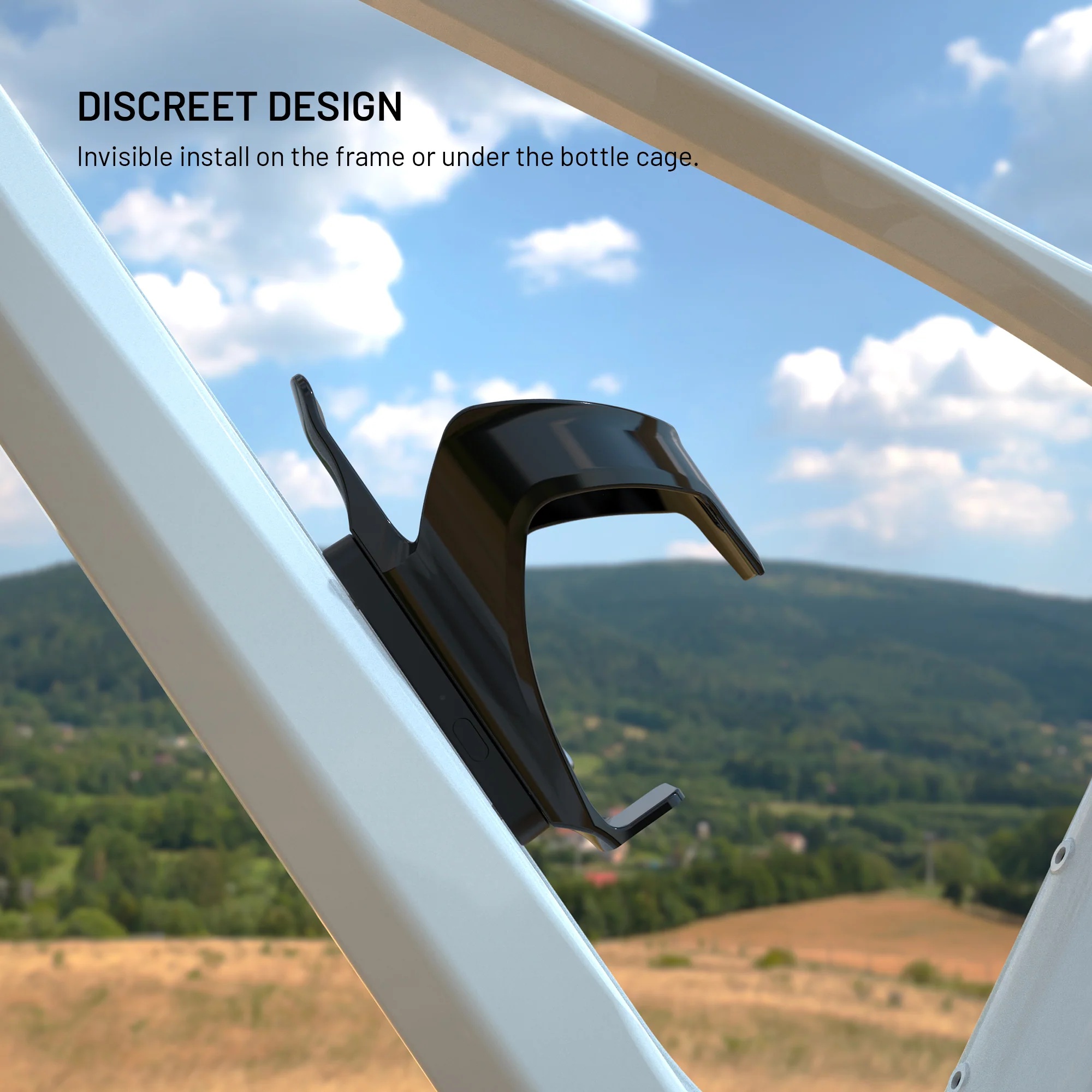 Fixed Tag Bikee with Find My Support | Black