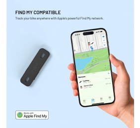 Fixed Tag Bikee with Find My Support | Black