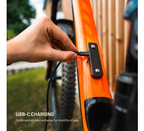 Fixed Tag Bikee with Find My Support | Black