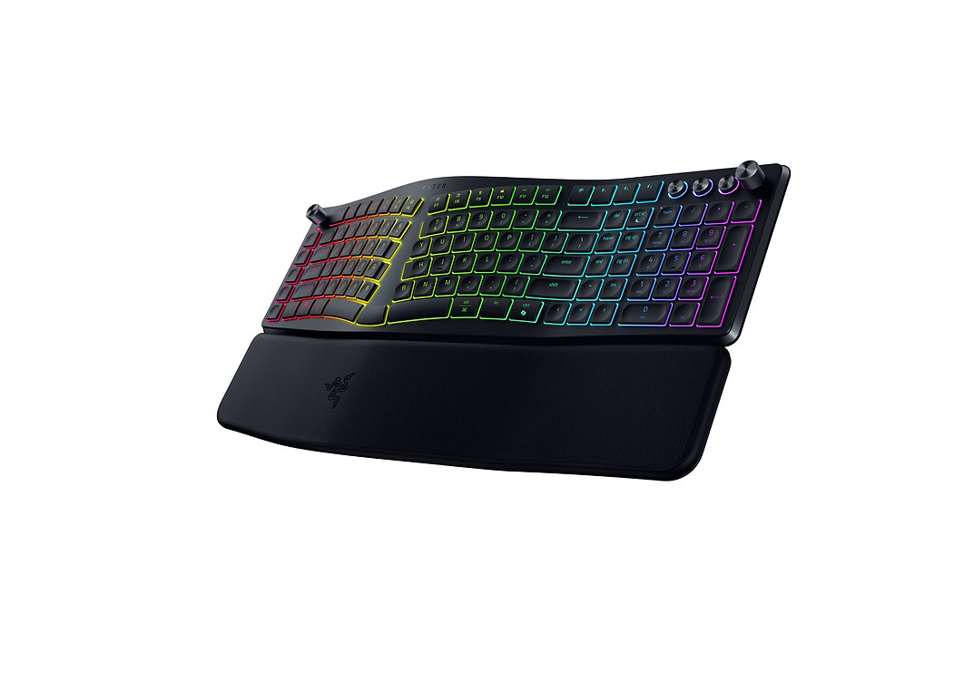 Razer Pro Type Ergo | Keyboard | Wireless | US | Bluetooth | Scissor-switch membrane