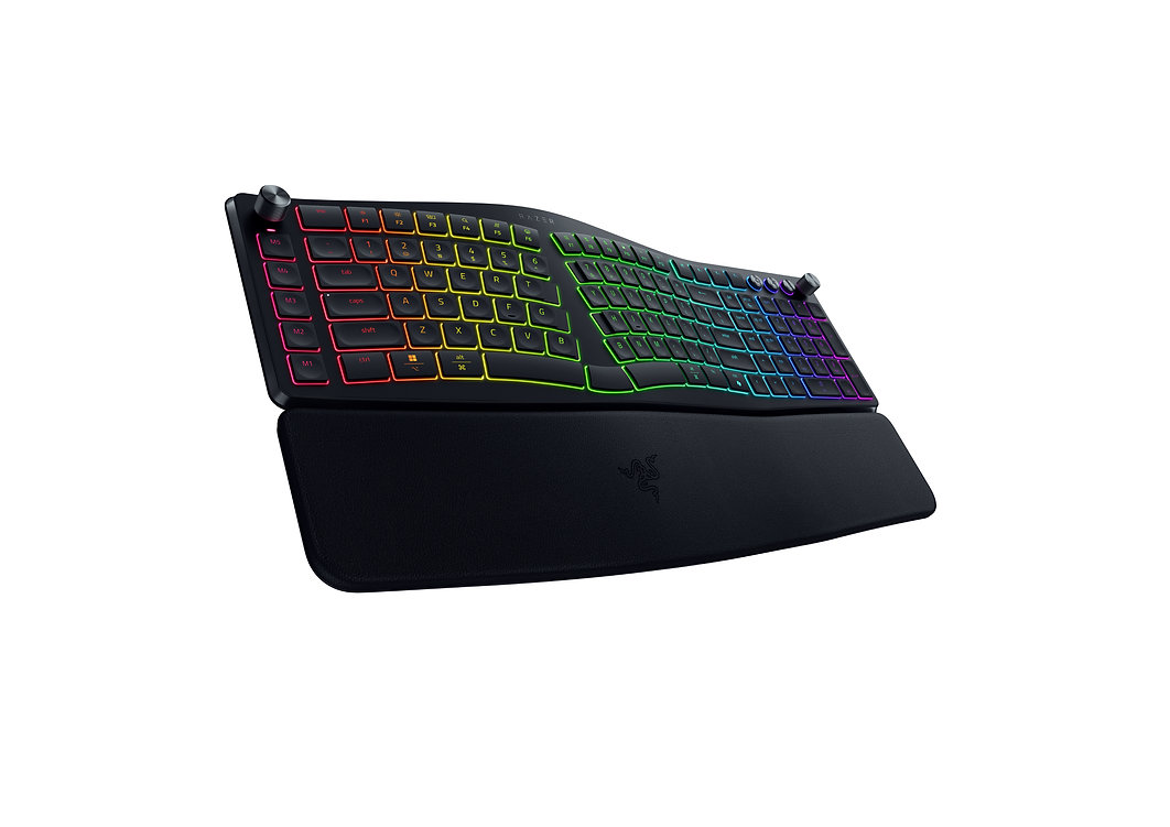 Razer Pro Type Ergo | Keyboard | Wireless | US | Bluetooth | Scissor-switch membrane