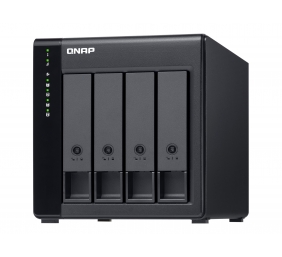 QNAP High-performance Desktop SATA 6Gbps JBOD Storage Enclosure | TL-D400S | Black