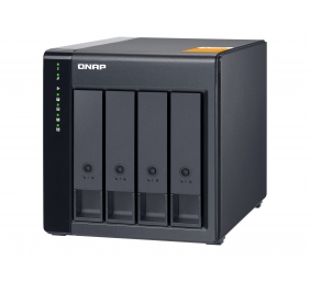 QNAP High-performance Desktop SATA 6Gbps JBOD Storage Enclosure | TL-D400S | Black