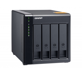 QNAP High-performance Desktop SATA 6Gbps JBOD Storage Enclosure | TL-D400S | Black
