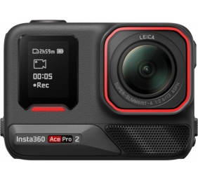 Insta360 Ace Pro 2 Dual Battery Bundle Veiksmo kamera, Juoda