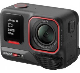 Insta360 Ace Pro 2 Dual Battery Bundle Veiksmo kamera, Juoda