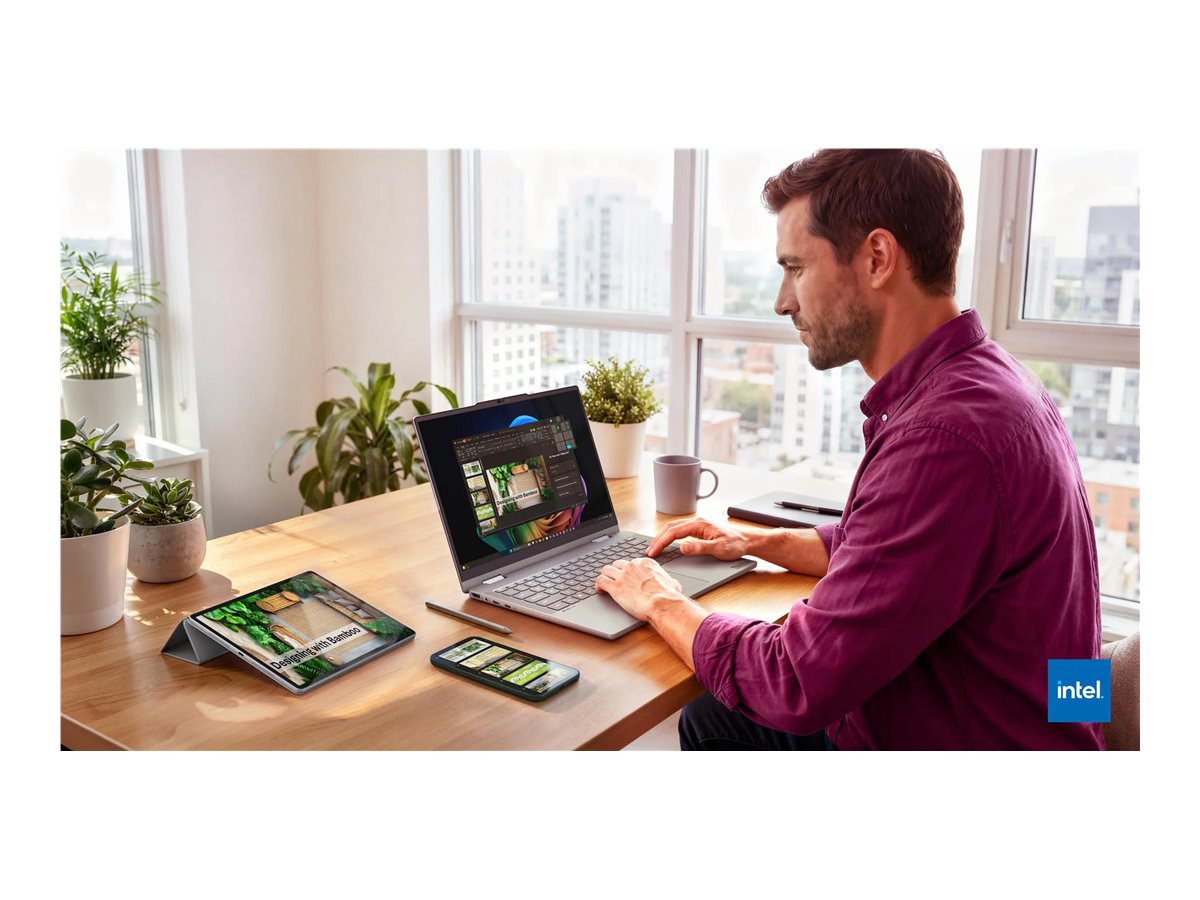 Lenovo ThinkBook 14 2-in-1 G6 IPL Intel | Luna Grey | 14 " | IPS | Touchscreen | WUXGA | 1920 x 1200 pixels | Intel Core Ultra 5 | 325 | 16 GB | SODIMM DDR5 | Solid-state drive capacity 512 GB | Intel Graphics | Windows 11 Pro | 802.11be | Bluetooth versi