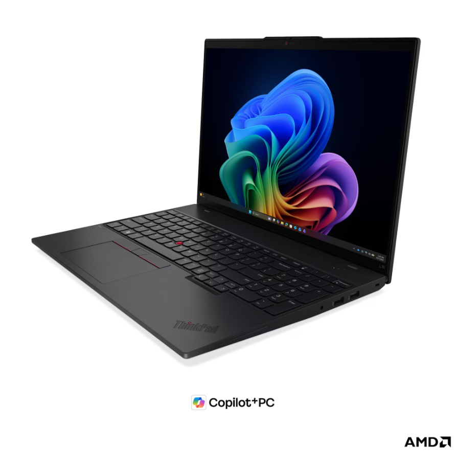 Lenovo ThinkPad L16 G3 AMD | Black | 16 " | IPS | WUXGA | 1920 x 1200 pixels | Anti-glare | AMD Ryzen AI 5 | 430 | 16 GB | SODIMM DDR5 | Solid-state drive capacity 512 GB | AMD Radeon 840M Graphics | Windows 11 Pro | 802.11be | Bluetooth version 5.4 | Key