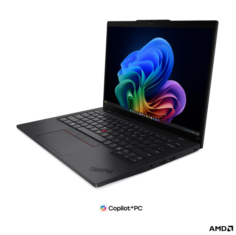 Lenovo ThinkPad L14 G7 AMD | Black | 14 " | IPS | WUXGA | 1920 x 1200 pixels | Anti-glare | AMD Ryzen AI 5 | 430 | 16 GB | SODIMM DDR5 | Solid-state drive capacity 512 GB | AMD Radeon 840M Graphics | Windows 11 Pro | 802.11be | Bluetooth version 5.4 | Key