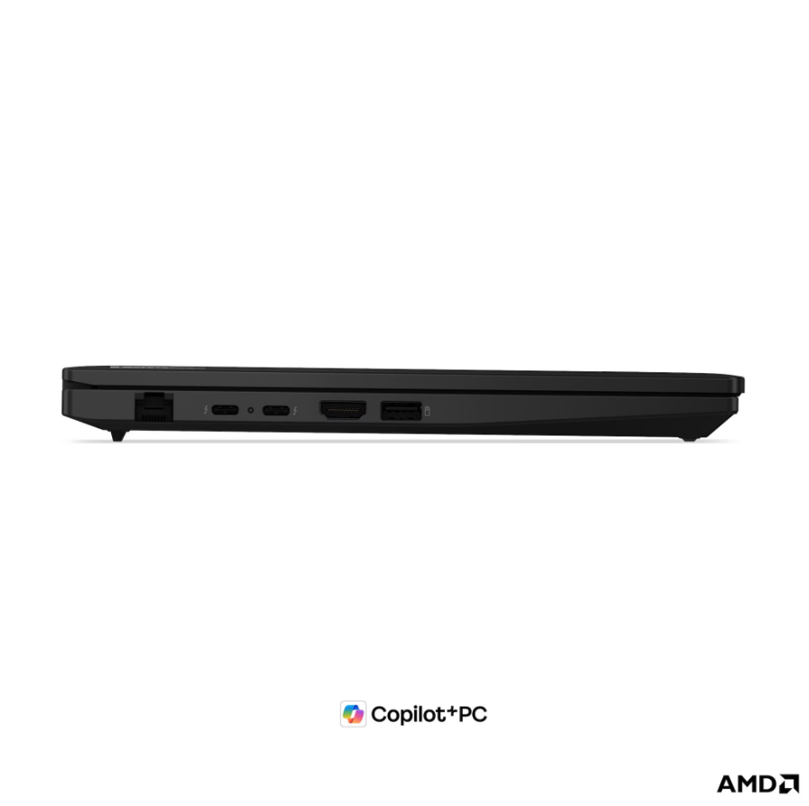Lenovo ThinkPad L14 G7 AMD | Black | 14 " | IPS | WUXGA | 1920 x 1200 pixels | Anti-glare | AMD Ryzen AI 5 | 430 | 16 GB | SODIMM DDR5 | Solid-state drive capacity 512 GB | AMD Radeon 840M Graphics | Windows 11 Pro | 802.11be | Bluetooth version 5.4 | Key