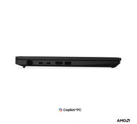 Lenovo ThinkPad L14 G7 AMD | Black | 14 " | IPS | WUXGA | 1920 x 1200 pixels | Anti-glare | AMD Ryzen AI 5 | 430 | 16 GB | SODIMM DDR5 | Solid-state drive capacity 512 GB | AMD Radeon 840M Graphics | Windows 11 Pro | 802.11be | Bluetooth version 5.4 | Key