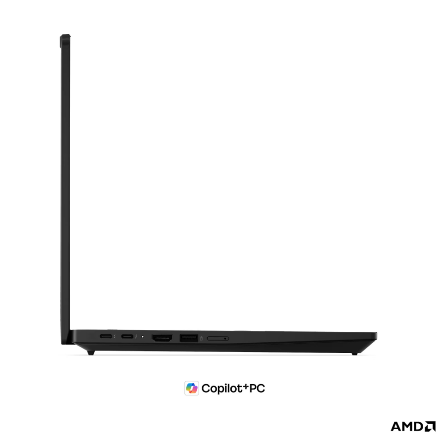 Lenovo ThinkPad T14 G7 AMD | Black | 14 " | IPS | WUXGA | 1920 x 1200 pixels | Anti-glare | AMD Ryzen AI 5 PRO | 440 | 16 GB | SODIMM DDR5 | Solid-state drive capacity 512 GB | AMD Radeon 840M Graphics | Windows 11 Pro | 802.11be | Bluetooth version 5.4 |
