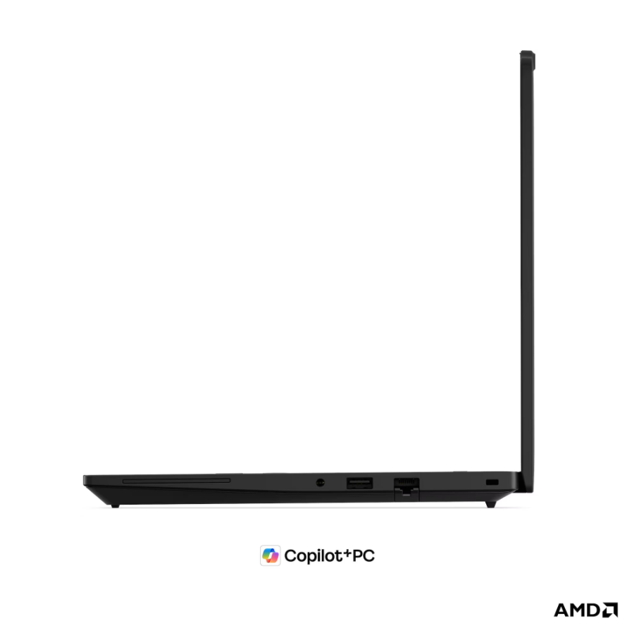 Lenovo ThinkPad T14 G7 AMD | Black | 14 " | IPS | WUXGA | 1920 x 1200 pixels | Anti-glare | AMD Ryzen AI 5 PRO | 440 | 16 GB | SODIMM DDR5 | Solid-state drive capacity 512 GB | AMD Radeon 840M Graphics | Windows 11 Pro | 802.11be | Bluetooth version 5.4 |