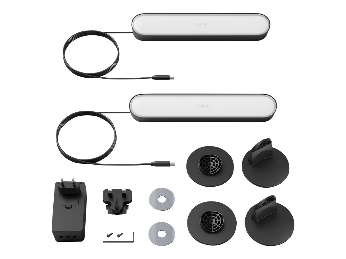 Philips Hue | Lightbar Twin Pack | Hue Play | 42 W | 2000-6500 Hue White Color Ambiance