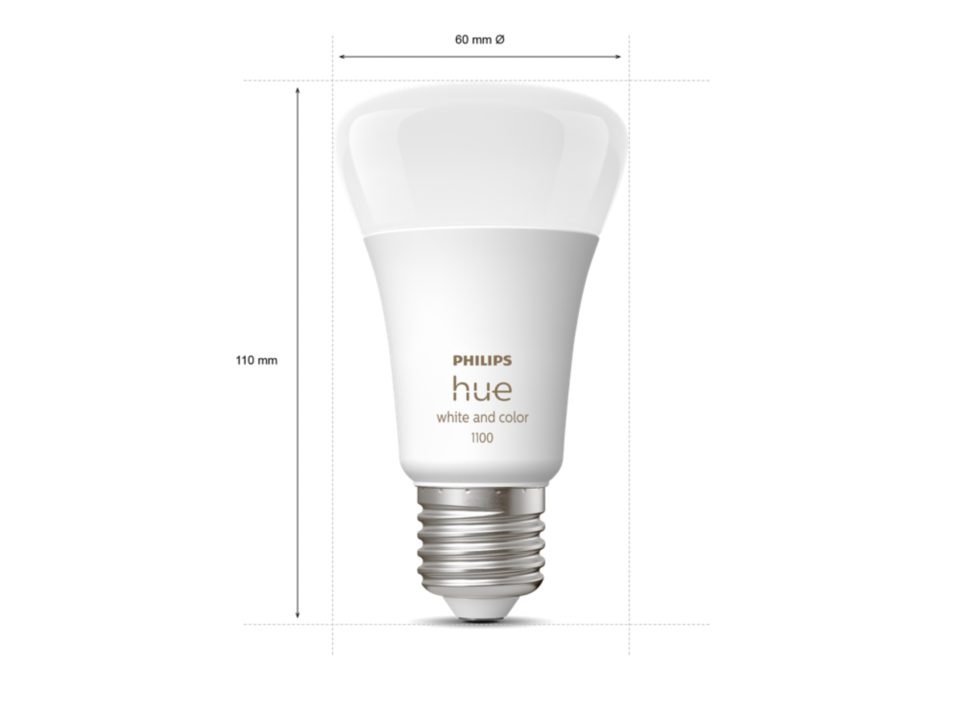 Hue WCA Starter Kit 9W A60 E27, 3pcs, Bridge, Switch | E27 | 9 W | RGBW 2000-6500K | Bluetooth and Zigbee