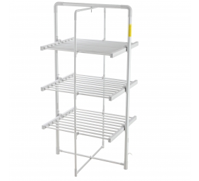 Adler | Foldable Electric Clothes Dryer | AD 7829 | 300 W | Silver/White