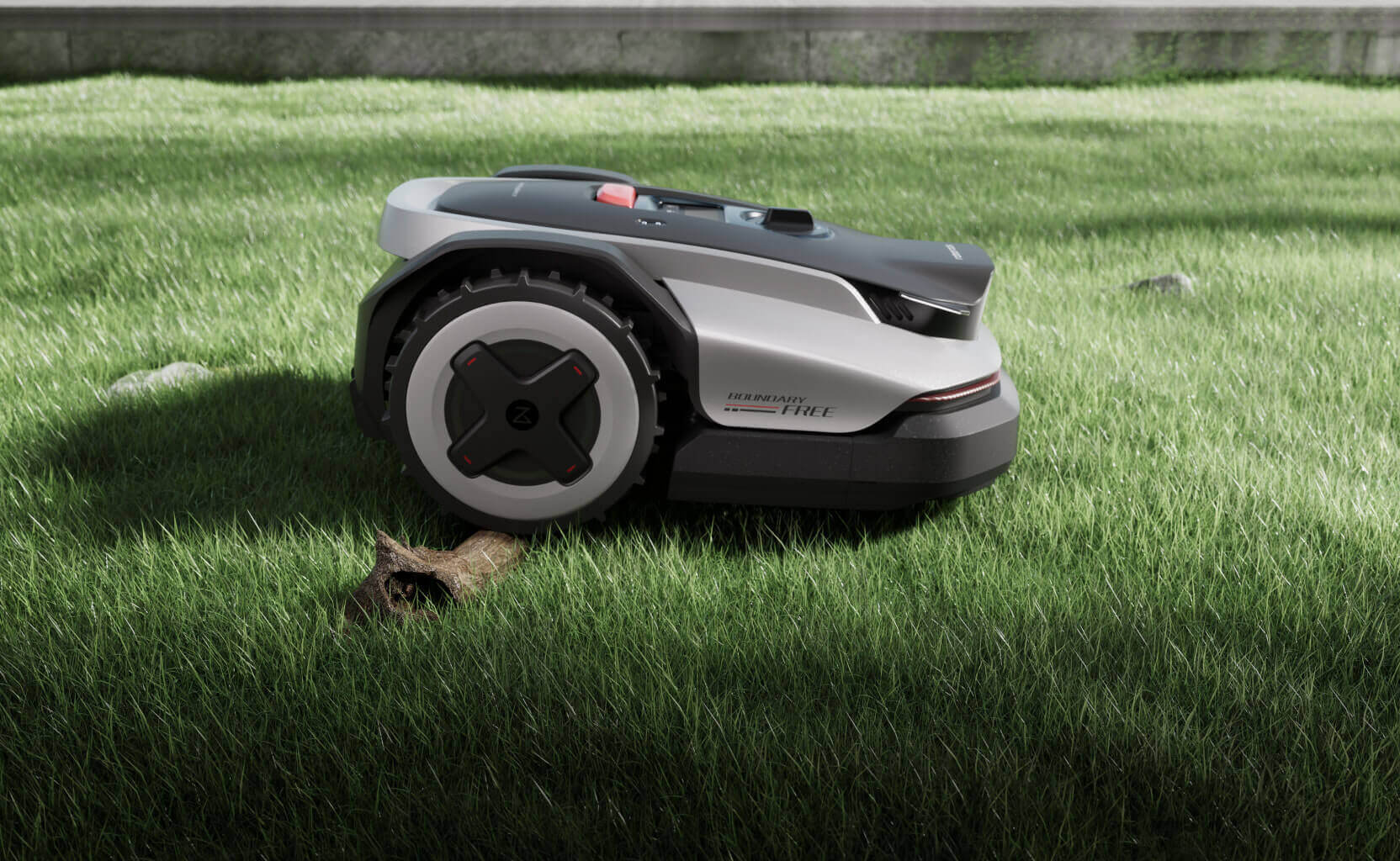 Roborock | RockNeo Q105 Mower, 2WD, 500m², RTK + VSLAM, (Edge Cutting module sold separately)