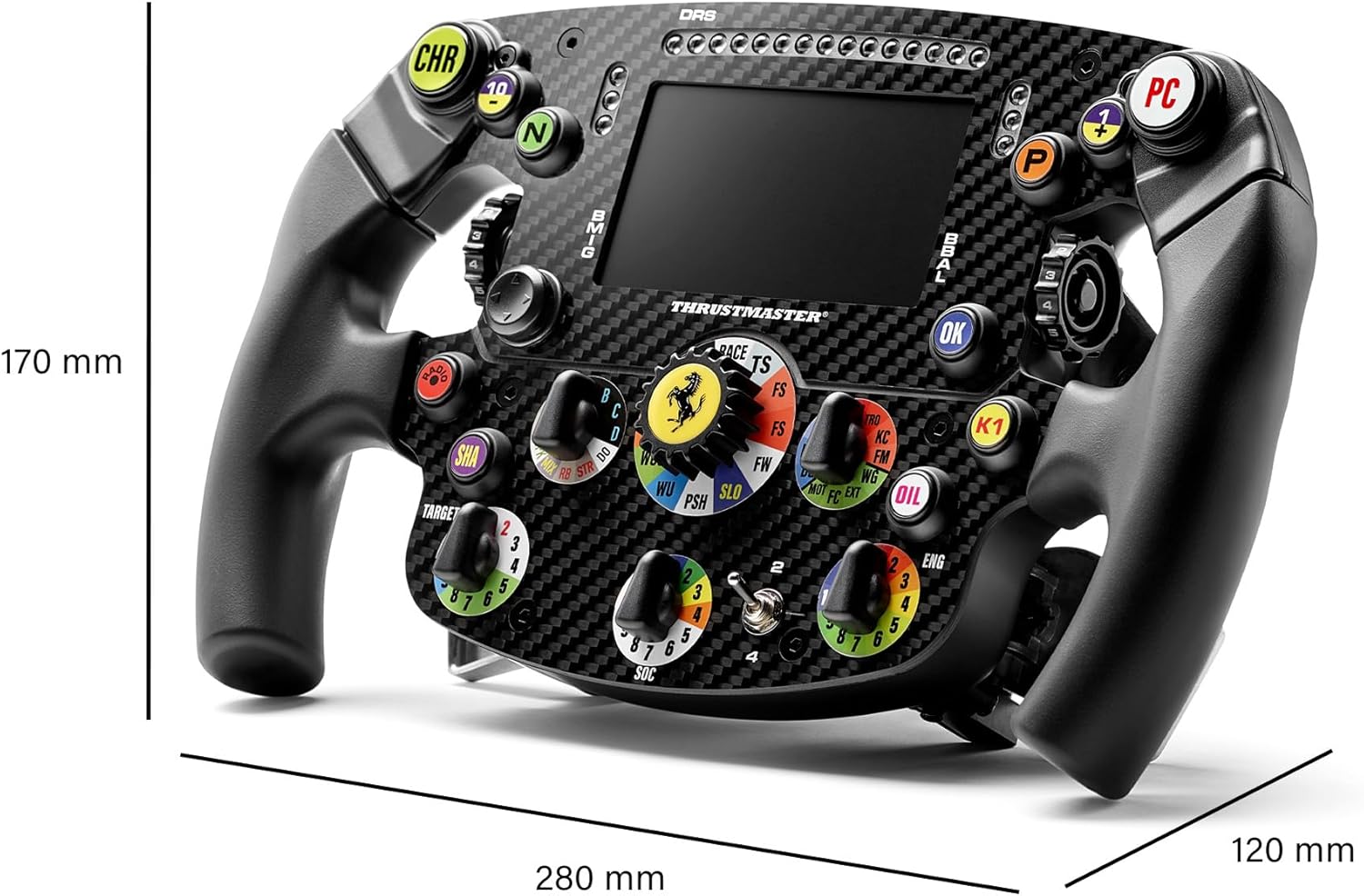 Thrustmaster Steering Wheel Add-On Ferrari SF-25 Edition | Black