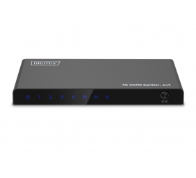 Digitus 4K HDMI Splitter, 1x4 | DS-55337 | Black