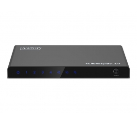 Digitus 4K HDMI Splitter, 1x4 | DS-55337 | Black