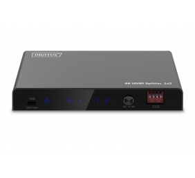 Digitus 8K HDMI Splitter, 1x2 | DS-55339 | Black