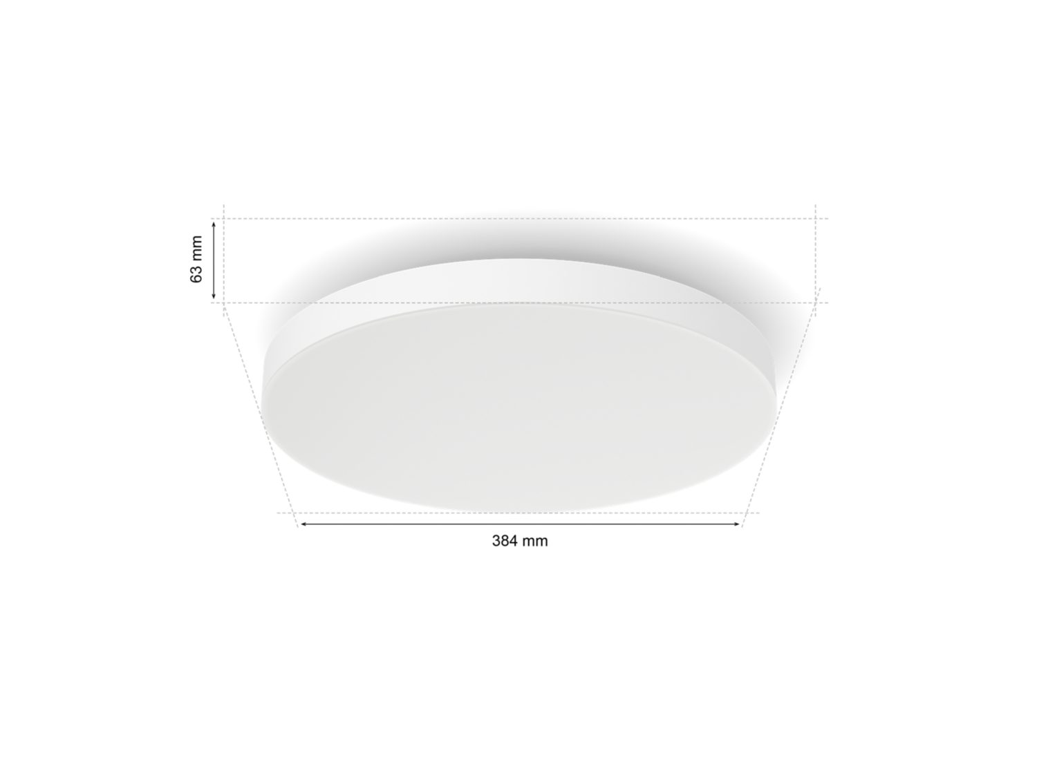 Philips Hue Datura Ceiling Light Small 38.4cm | 48 W