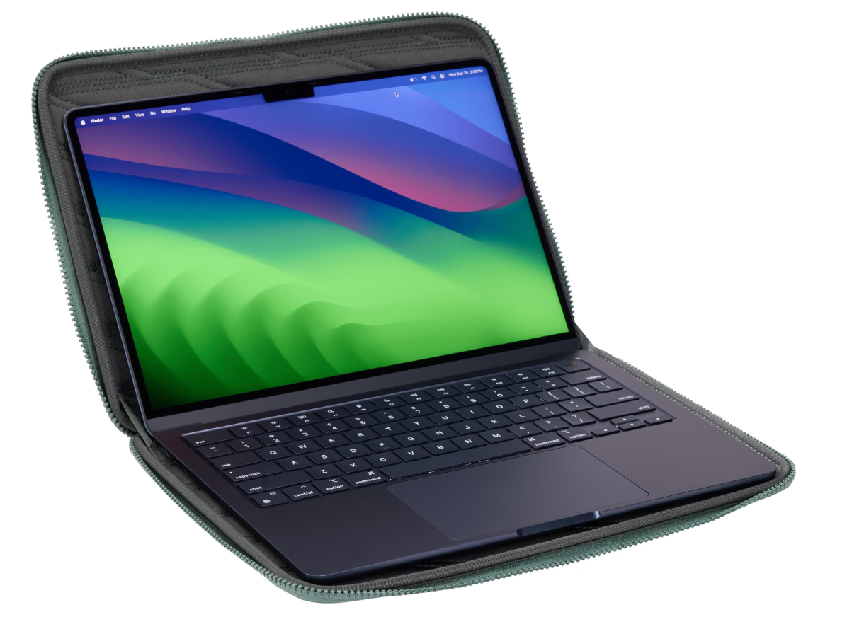 Thule | Gauntlet | Fits up to size 14 " | MacBook Sleeve | Hazy green