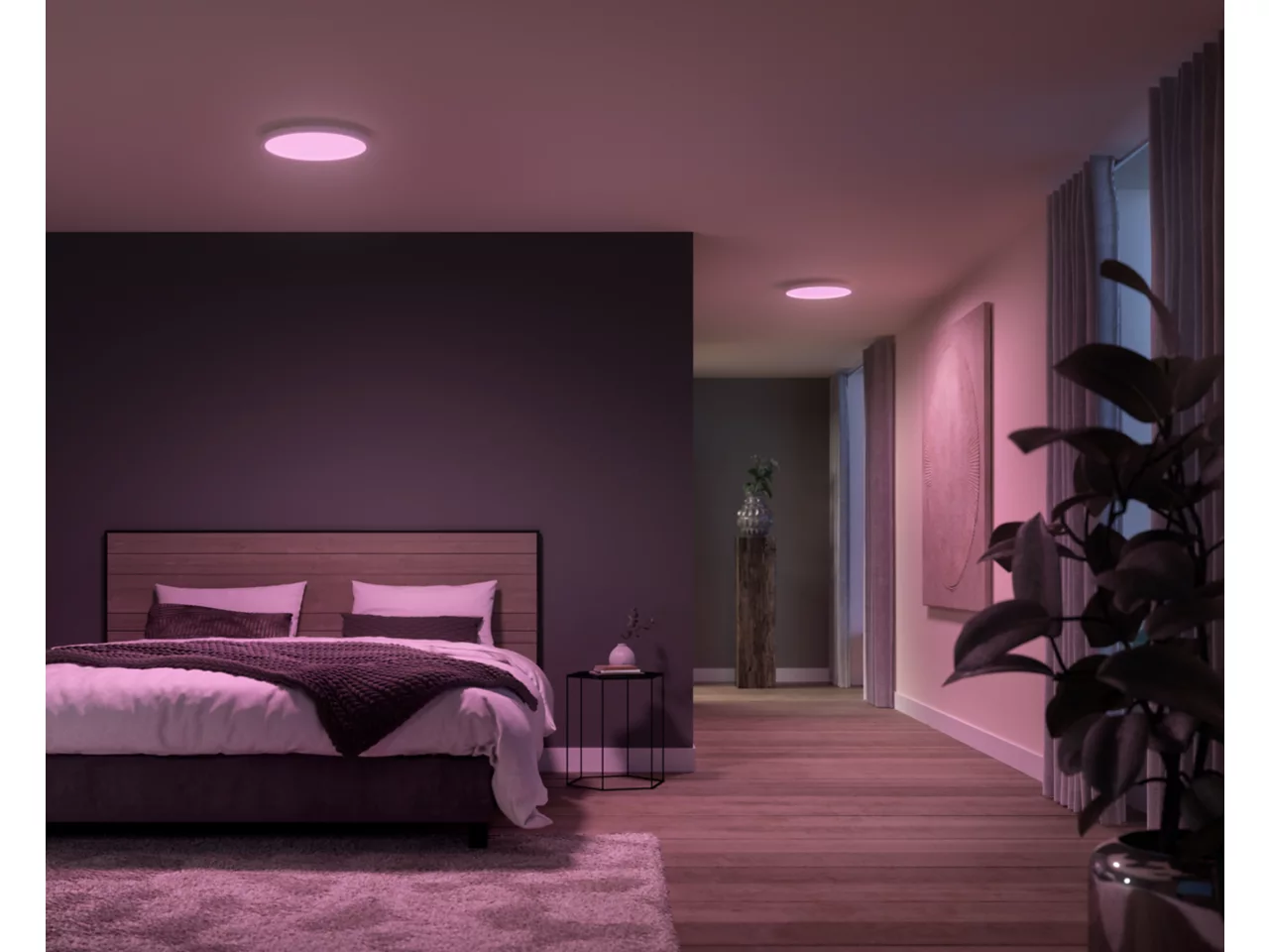 Philips Hue Surimu round panel light, 39.5 cm | Bluetooth, Zigbee