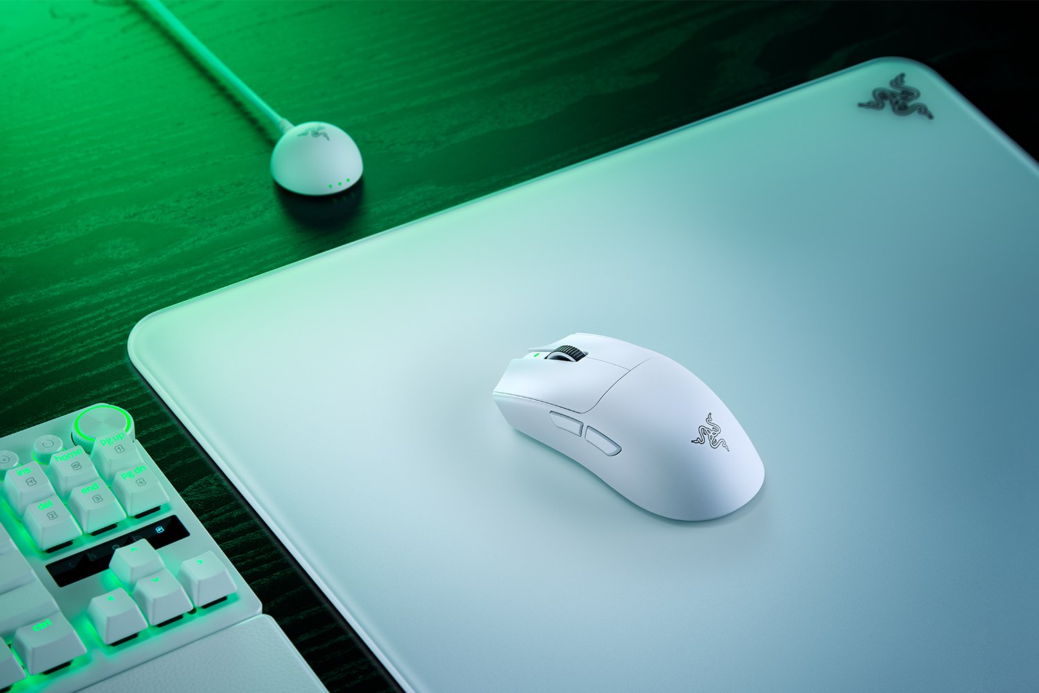 Razer Gaming Mouse | Viper V4 Pro Esports | Wireless | Razer HyperSpeed Wireless Gen-2, Wired | White