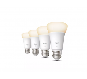 Philips Hue W 810 A60 4P EU | E27 | Warm to cool white light | Bluetooth, Zigbee
