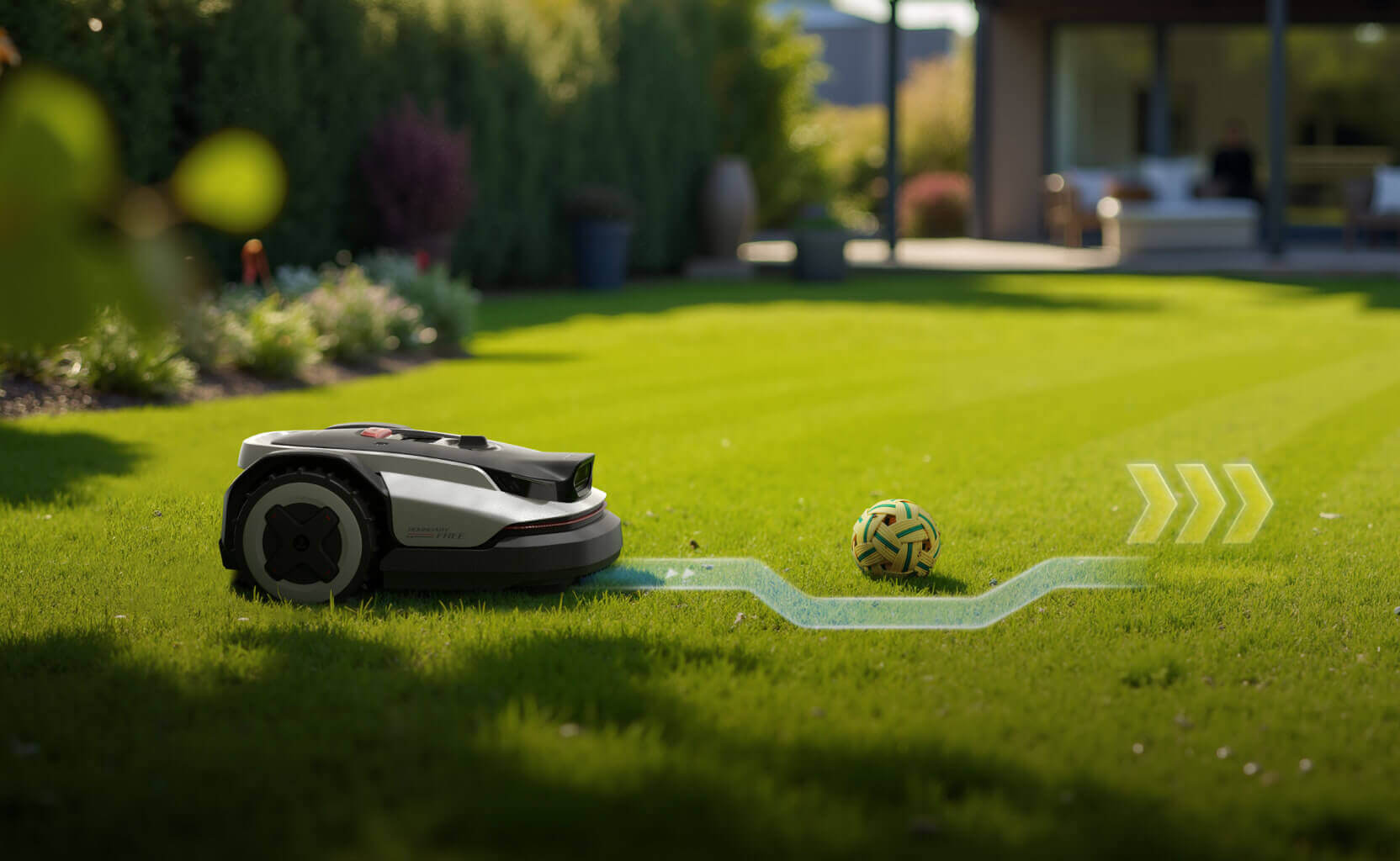 Roborock RockNeo Q110 Mower, 2WD, 1000m², RTK + VSLAM, (Edge Cutting module sold separately)