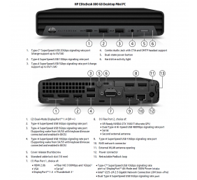 HP Renewed Grade A | EliteDesk 800 G8 | Intel Core i5 | i5-11500T | 16 GB | SSD | 256 GB | Intel UHD Graphics 750 | Windows 11 Pro