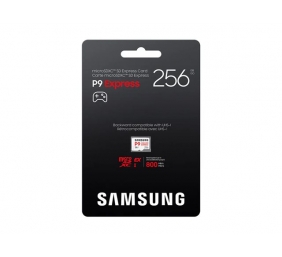 Samsung P9 Express | MicroSD Card | 256 GB | microSDXC | Flash memory class U3, V30, A1