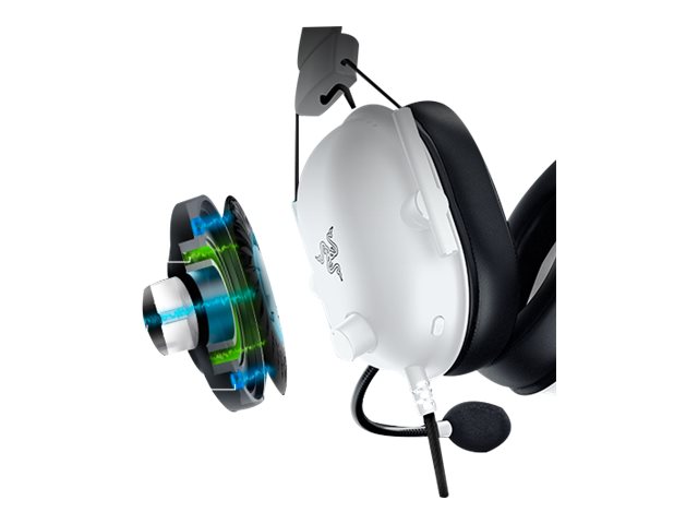 Razer Gaming Headset | BlackShark V2 X (Xbox Licensed) | Wired | Over-Ear | Microphone | White | Noise canceling