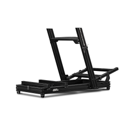 Next Level Racing Aluminium Simulator Cockpit, Wheel Plate Edition | GTElite Lite | Black