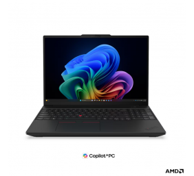 Lenovo ThinkPad T16 G5 AMD | Black | 16 " | IPS | 1920 x 1200 pixels | WUXGA | Anti-glare | AMD Ryzen AI 5 PRO | 440 | 16 GB | SODIMM DDR5 | Solid-state drive capacity 512 GB | AMD Radeon 840M Graphics | Windows 11 Pro | 802.11be | Bluetooth version 5.4 |
