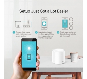 TP-Link DECO X20(3-pack) AX1800 Whole Home Mesh Wi-Fi 6 tinklo sistema (SPEC)